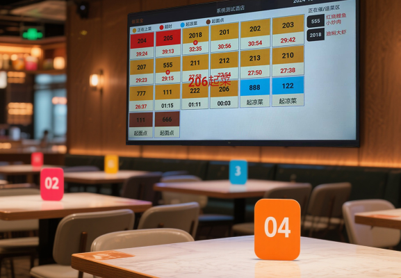 可视化桌位状态管理